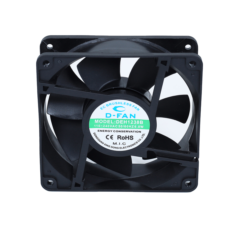 พลังงานต่ำ 120x120x38mm 12038 EC Axial Fan