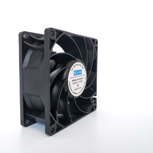 แรงดันสูง 12V 92X92X38MM DC Axial Fan สำหรับเซิร์ฟเวอร์