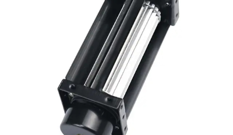 What are the characteristics of cross-flow fans?
