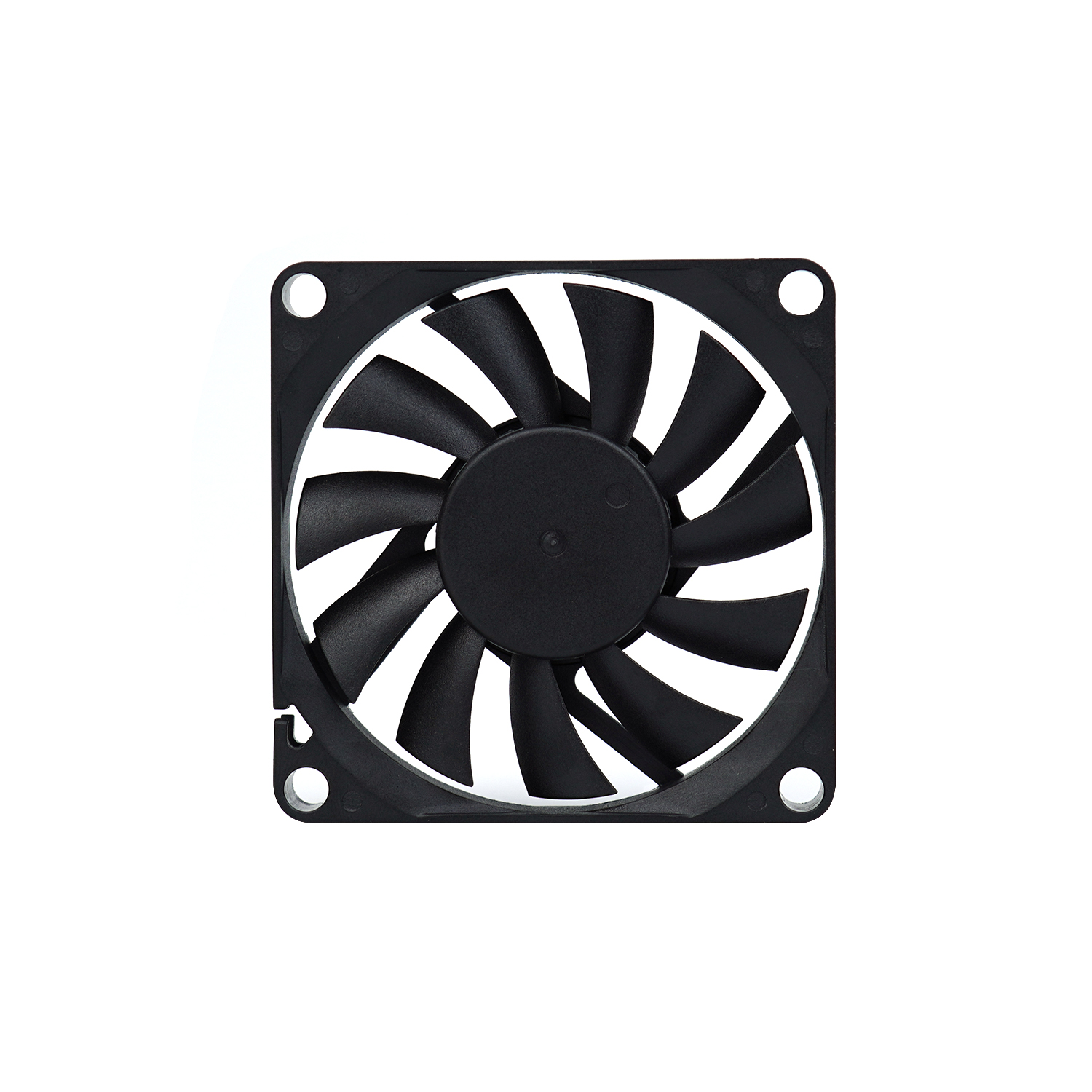 Flow 5V 12V 70mm สแควร์ DC Axial Fan