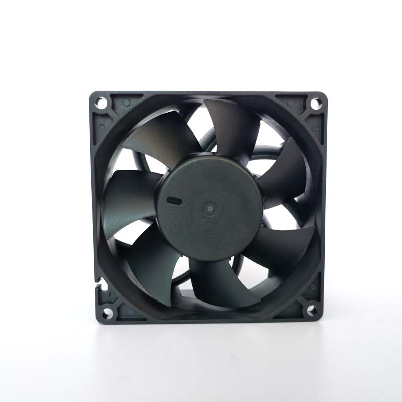 แรงดันสูง 12V 92X92X38MM DC Axial Fan สำหรับเซิร์ฟเวอร์