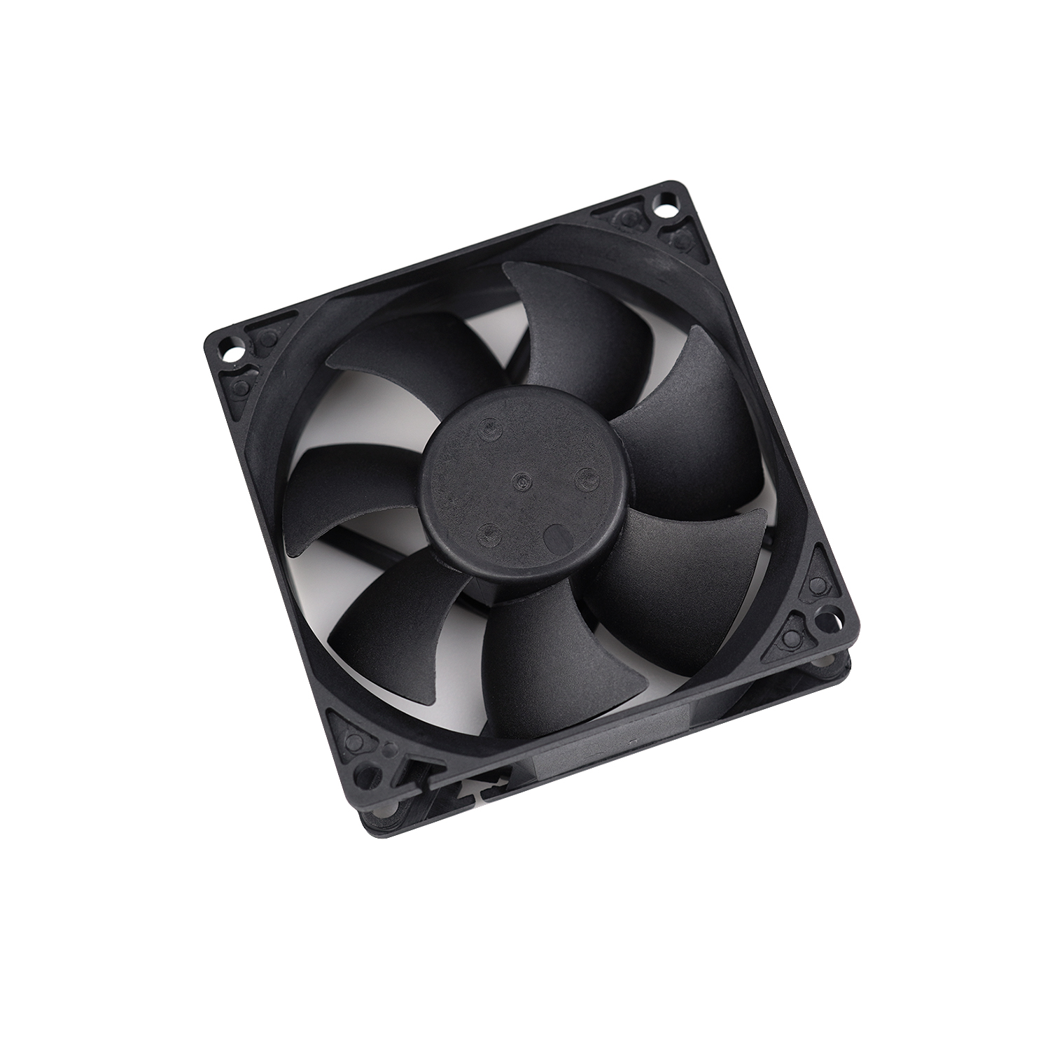 สูง CFM 12V 80x80x25mm ลูกปืน DC Axial Fan