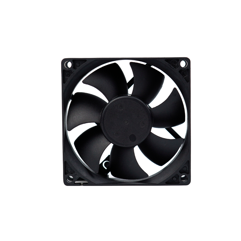 สูง CFM 12V 80x80x25mm ลูกปืน DC Axial Fan